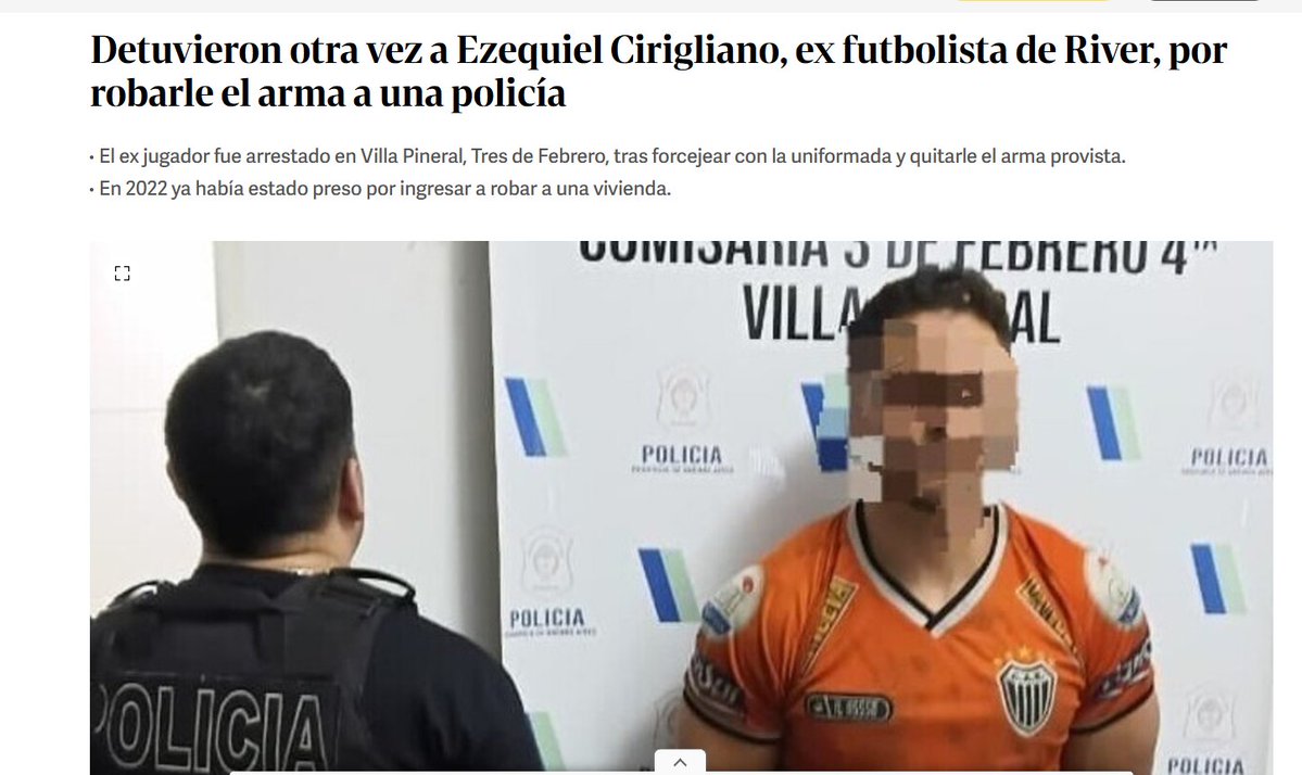 simonpezzz's tweet photo. @Chit_Santi Que buena pisada la de cirigliano.

 (la noticia es de hoy) https://t.co/r5akYwTJdB