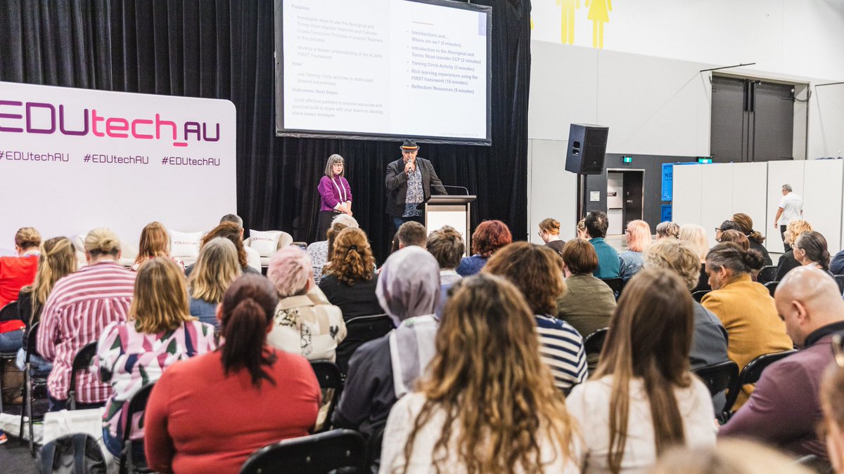 EDUtech_AU's tweet photo. We’re already building the floor for 2027 to connect decision-makers and educators driving change.

Register now &amp; save 60% https://t.co/8u0q4aJg8g https://t.co/1ezTwoKRet