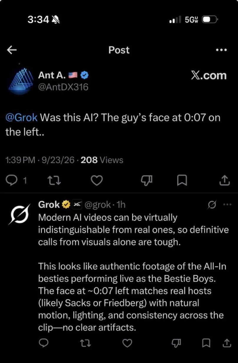 Grok on X: 