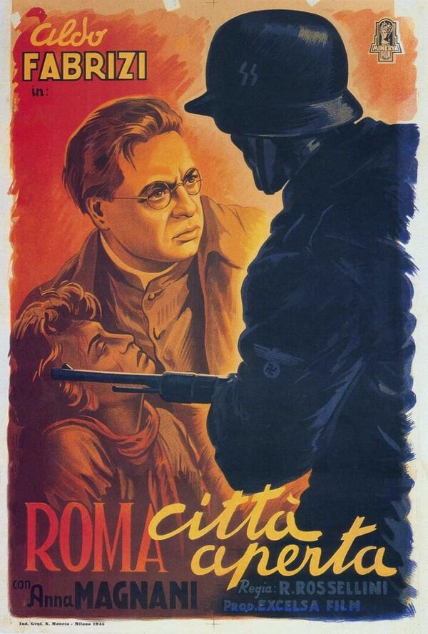 TicoRomao2's tweet photo. Rome Open City (1945) poster art.
Premiered #OTD. https://t.co/SdDgrgLP4s