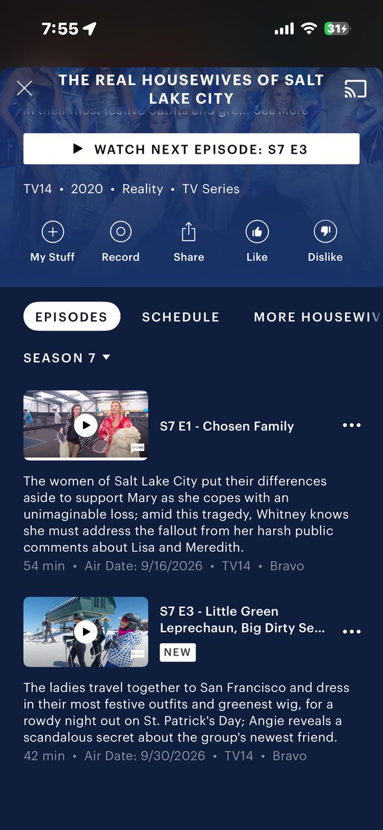 SailwithSiren's tweet photo. @BravoTV @hulu  um hello… where’s episode 2 😂😂. Do I watch this or no ? https://t.co/m1IOW3LCTj