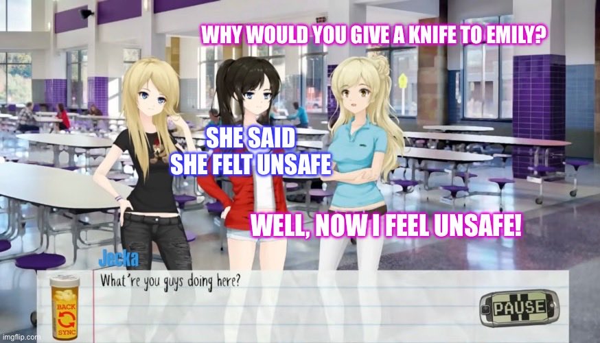textsfrom09's tweet photo. Jecka has every right to feel unsafe
#co09 #incorrectquotes #classof09 #co09nicole #co09jecka #co09emily https://t.co/eNRiku8oGV