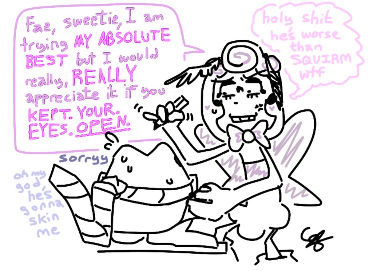 DailyScribbly's tweet photo. #potoakedoodle 1/3

It's almost 9pm so ignore the bad quality but I just really wanted to doodle it https://t.co/1Q2jP2F7eS