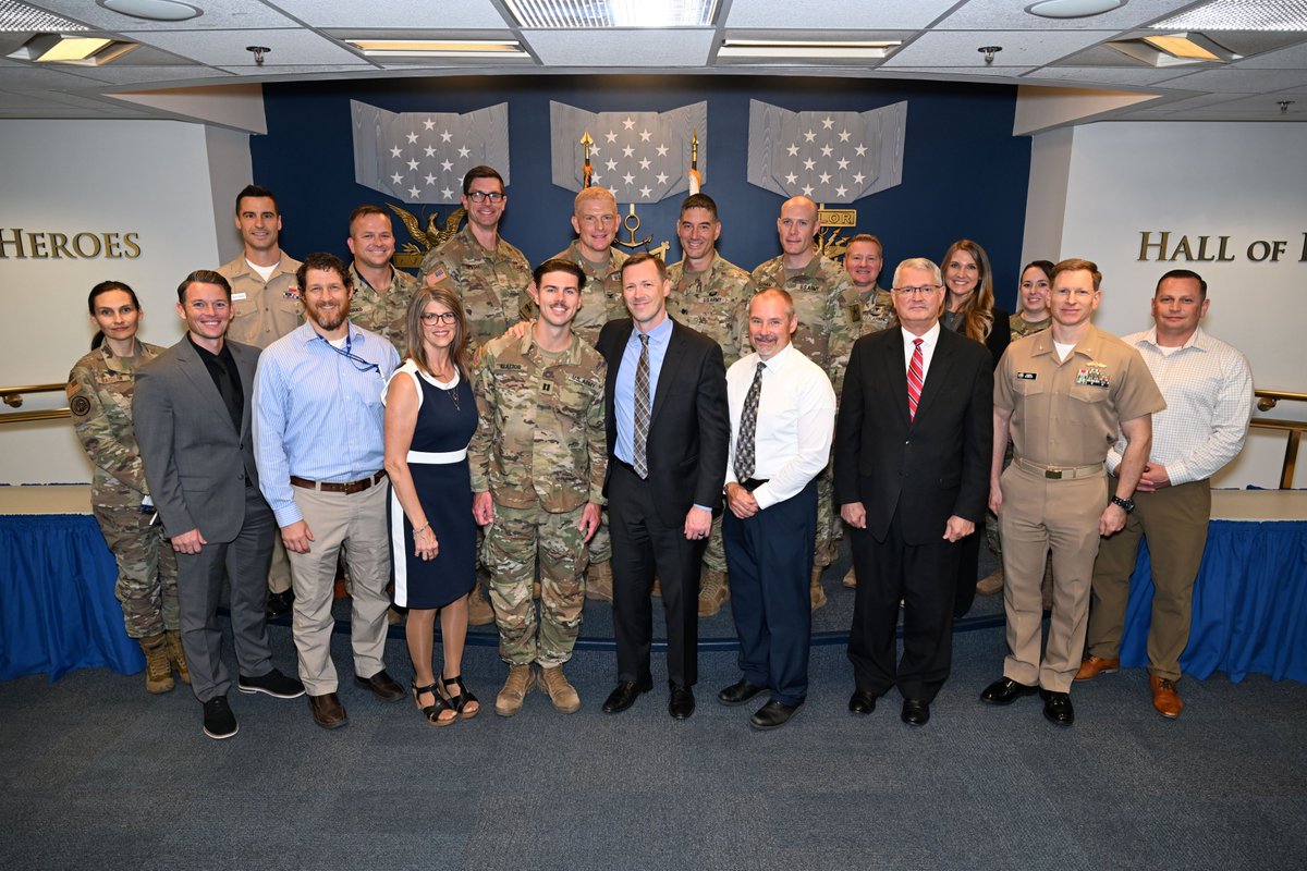 KevinBouren's tweet photo. An Extraordinary Story & A Legacy Continues!

In 2021, he earned a PERFECT 600 on the newly developed Army Combat Fitness Test at Fort Jackson; then he crushed Officer Candidate School at Fort Benning, and his superb performance earned him “Commandant’s List” recognition; and then he commissioned as a 2LT in the Signal Corps. With those impressive credentials, the Army still kicked him out.

Who is this man?

From Brimley, Michigan, to the Army’s Fort Benning to the skies of the U.S. Air Force: the inspiring story of CPT Christian Reattoir.

Christian graduated from Lake Superior State University with a Bachelor of Science in Kinesiology, and a focus in Rehabilitation Science. With degree in hand, he chose to enlist as a SGT/E5 in 2021 as an Army Officer Candidate and attend Basic Combat Training at Fort Jackson, SC. During Basic Training, Reattoir was one of only a few Soldiers Army-wide to achieve a PERFECT SCORE (600) on the ACFT.

After graduating Basic Training, Reattoir successfully completed OCS at Benning on the “Commandant’s List” and commissioned as a Second Lieutenant in the Army Signal Corps.

While attending the Basic Officer Leader Course, 2LT Christian Reattoir was unlawfully and involuntarily discharged from the U.S. Army in June 2022 due to his refusal to take an experimental COVID shot.

Having come from a family with a long history of honorable service in the @USArmy—including a Great Grandfather who served in WWII and a Grandfather who served in Vietnam—this was a significant detriment to his plans of dedicated service.

“I felt called to serve again and had unfinished business with my goals in the military.” With that statement of determination, Christian began his pursuit of reinstatement into service.

Thanks to @POTUS President Trump’s Executive Order and the unwavering leadership of @SecWar @PeteHegseth, Christian was reinstated to Active Duty in May 2026 with full relief to include a backdated promotion to the rank of Captain (effective 1 OCT 2025), backpay, constructive service credit, and assigned as a key member of the @USArmy COVID Reinstatement & Reconciliation Task Force (R2TF) helping other Warriors of Conscience return to service.

CPT Reattoir underscored one of his goals. “We can only change the organization from the inside, and we need leaders of integrity in our ranks. I feel like I can make a difference no matter how big or small.”

He emphasized, “The R2TF was awesome to work with, and they got my Inter-Service Transfer approved to go to the Air Force.”

CPT Reattoir will continue his faithful service as he transitions into the @usairforce as an Aerospace Physiologist (13H) with his duty station of choice.

“I want to extend my deepest gratitude to the R2TF for hosting my promotion to Captain and reinstatement ceremony at The Pentagon. It was an awesome experience for me and my family…and an honor to meet so many people who support this movement to reinstate service members who were kicked out due to the unlawful mandate. My time in uniform so far has been amazing, I’m very blessed to be able to work for the R2TF until my transfer to the Air Force.”

Welcome back, Captain!!! The @DeptofWar is excited you are getting to continue your family’s legacy of service, and the R2TF is thrilled to have you on the team!

A special thanks to @ASWMandRA HON Tim Dill for his presence and encouragement at the ceremony.