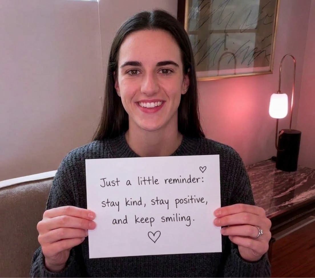 Caitlin3x22's tweet photo. A little reminder for everyone today: stay kind, stay positive, and keep smiling. ❤️ You never know how much a simple smile or a few kind words can brighten someone’s day. ✨🏀
#StayKind #StayPositive #KeepSmiling https://t.co/0yQolnPKUf