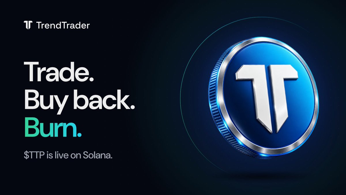 trendtraderalgo's tweet photo. $TTP is live.

A hedge fund that buys and burns its own token. Fund A launches with $1M raised and closed. Profits buy $TTP on the open market and burn it, on-chain.

Built by @trendtraderalgo, from the founder who built and sold Tradiso ($2.8B volume) and DexToro.

CA: 5iqjhP5ig6JWdXQf6hYAwojZeMf11pTCvH87gCQtpump