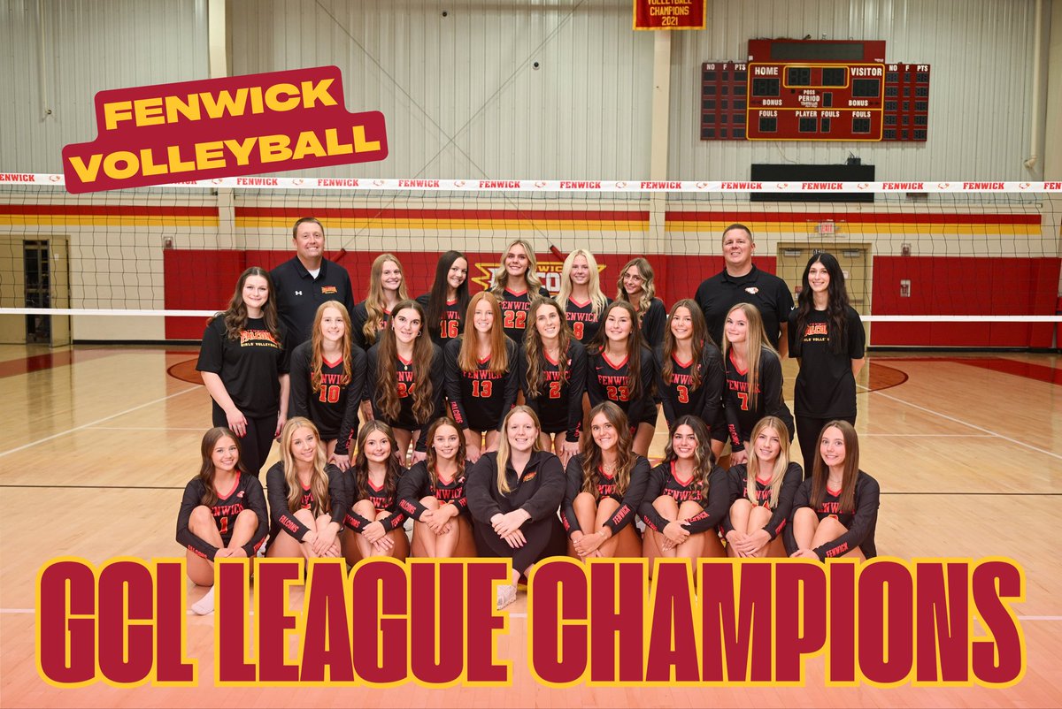 fenwicksports's tweet photo. All levels get it done with a program sweep tonight 👏🏐
Varsity claims the GCL Title! https://t.co/p7MtONyTxr