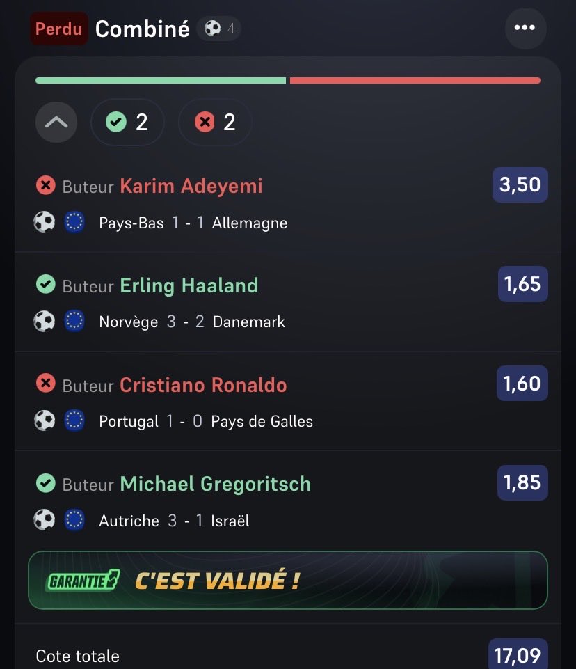 VIPFREE_TLG's tweet photo. J'le jure j'voulais mettre Felix au début, j'me suis fait influencer 😂😂 Adeyemi passe d 😔
#TeamParieur #Parieur https://t.co/fJ7V5SU4gm