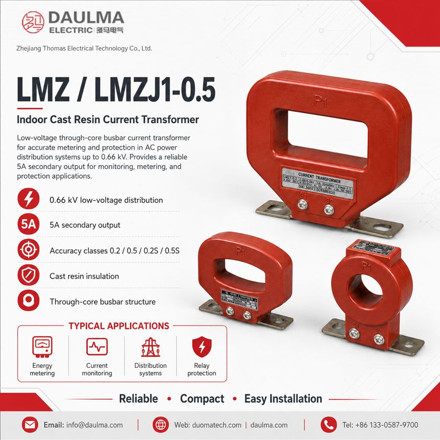 Thomas_CT_PT's tweet photo. 📊 LMZJ1-0.5 current transformer delivers precision metering and relay protection in 0.66kV indoor switchgear. Cast resin insulation ensures reliability in low-voltage power distribution with accuracy classes up to 0.2S. #CurrentTransformer
🌍 https://t.co/zL5wyONyaM https://t.co/UPBC5XX6jg