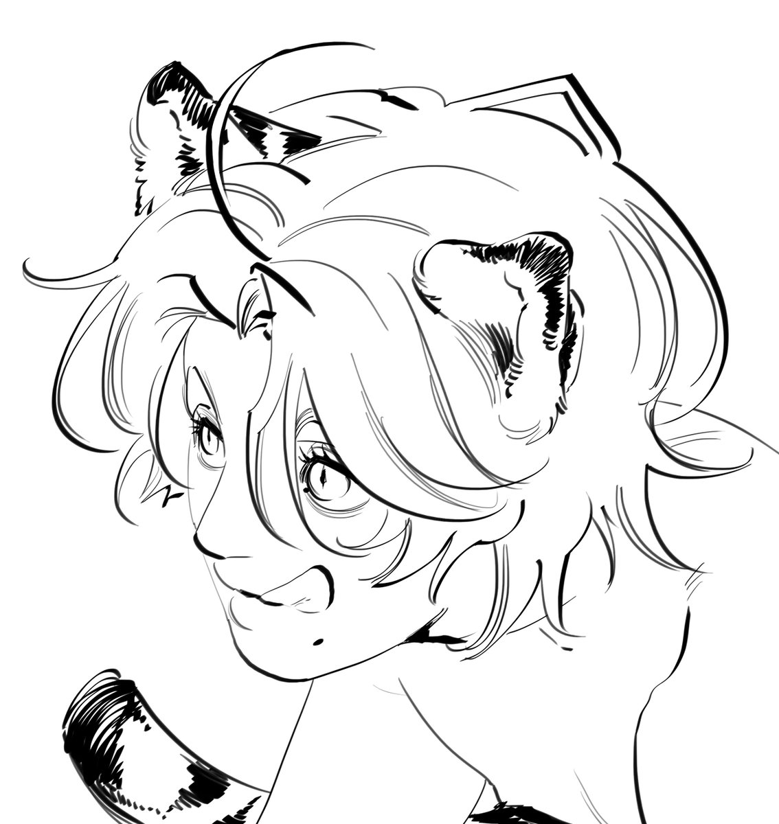 owtraks's tweet photo. Um desenhozinho rápido do Noah híbrido selvagem~ ❤️ 
Faz bastante tempo que não desenho algo dessa temática https://t.co/eBmAU39o3B