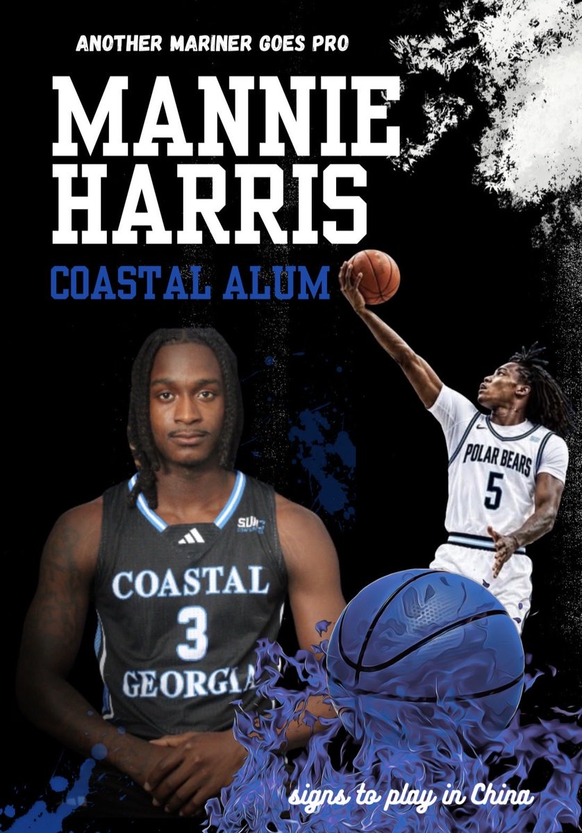 ccgaathletics's tweet photo. Congratulations to former Coastal Georgia star Mannie Harris on signing a professional basketball contract in China.
We wish you the best!
#HailtheSail https://t.co/mPaNXqLpvy
