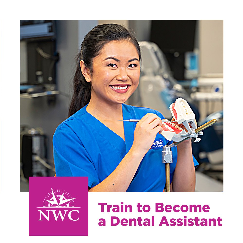 Power106LA's tweet photo. Get the hands-on training and knowledge you need to become a Dental Assistant. Start training at North-West College's new campus in South Gate! Enter for a chance to win a $10k scholarship at https://t.co/O2ZxR7DUBE. @north_west https://t.co/w2bmX409hZ