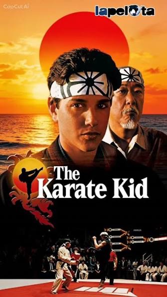Aetherviews's tweet photo. @NickHintonn They use shows / movies / etc. that were edited for release in different nations then rig search results with variants to reinforce "Mandela effect"

Example: Karate Kid
In China &amp; other nations they changed Rising Son (Japanese) headband, claimed it was "Mandela" effect

Psyop https://t.co/FuEUowHCvi