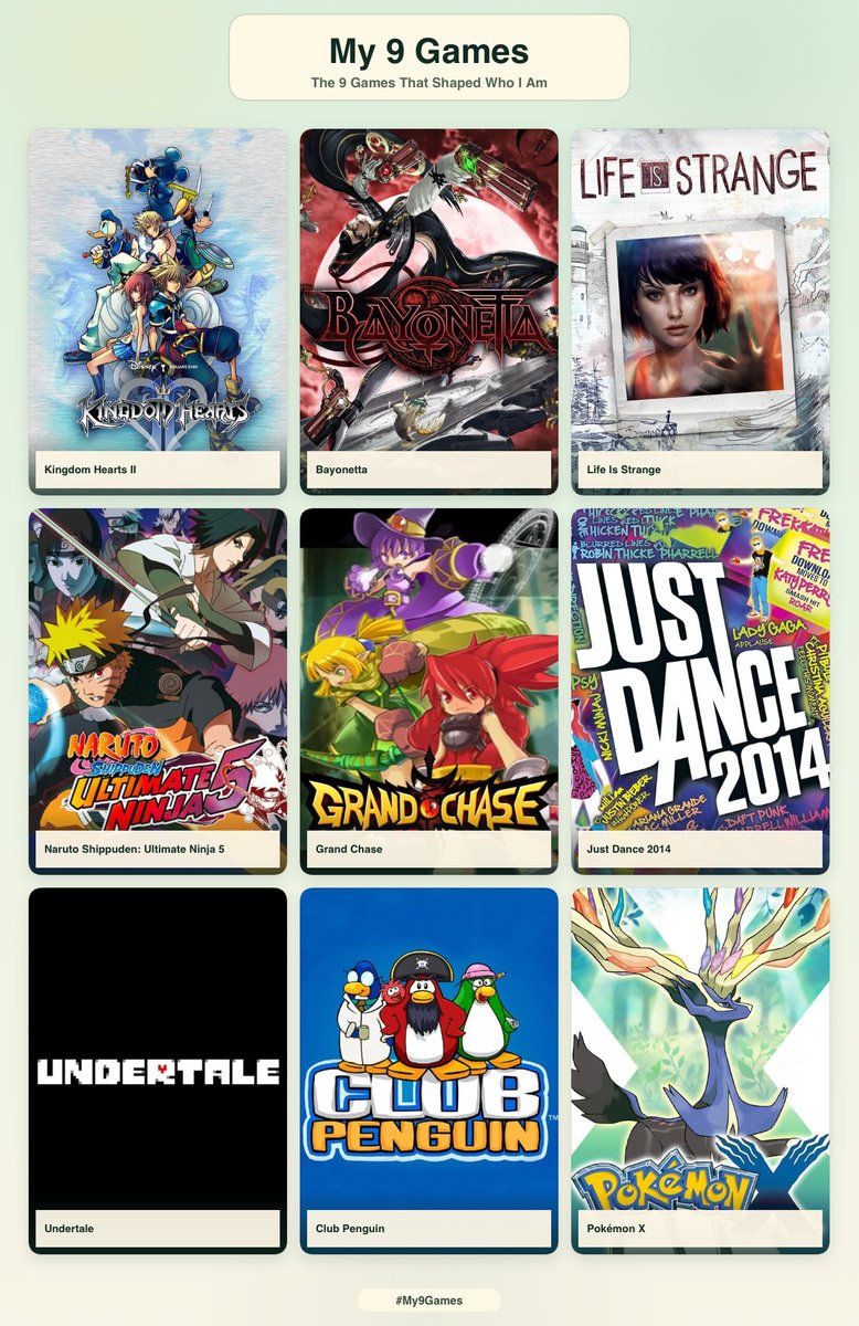 StarShimas's tweet photo. 9 games that shaped me !

Jogos perfeituxos que amo demais até hoje 💙

(Vou colocar embaixo mais 9 jogos que me moldaram pq são muitos !!) https://t.co/mZDmfg3Hwp