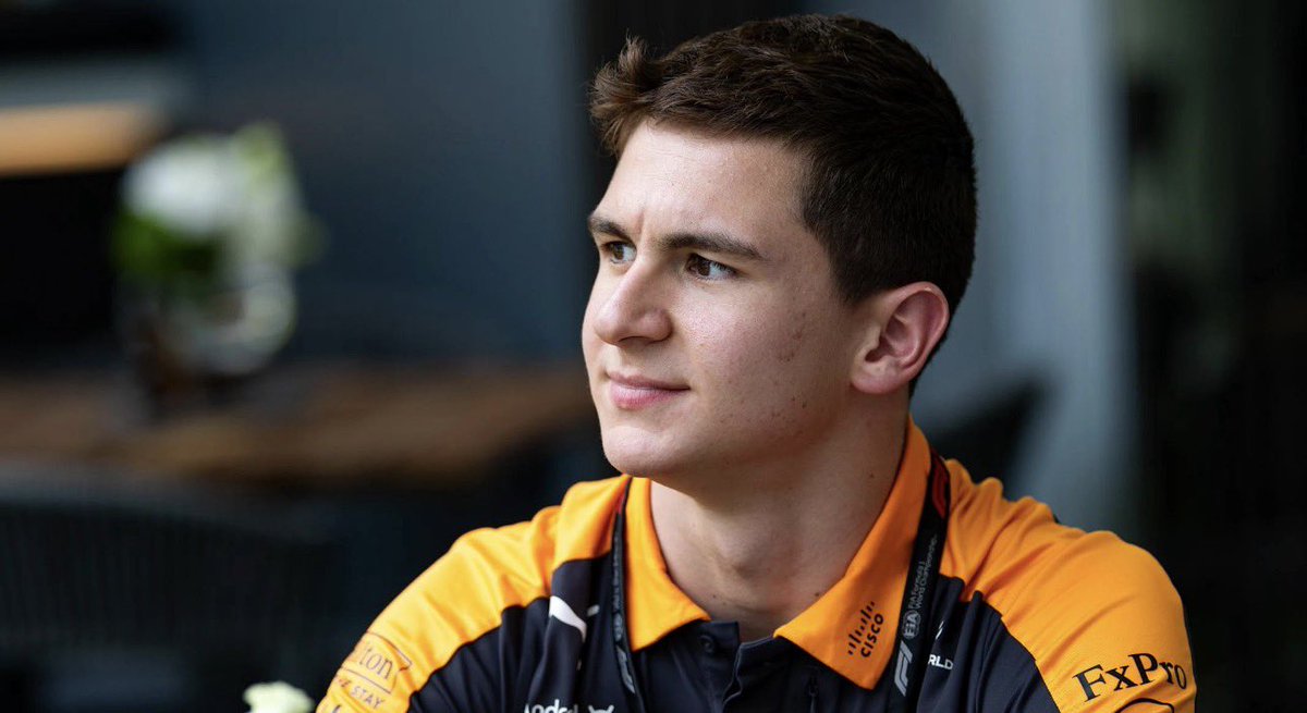 evrythngformu1a's tweet photo. 🚨 Zak Brown on Leonardo Fornaroli’s future at McLaren:

“He’s a wonderful driver. We’re very happy to have him and I think he’ll be with us for a long time.”

Brown says McLaren still needs Fornaroli for FP1 appearances and simulator work — but admits that could change if he lands an F1 seat.

On a potential move to Haas: “That decision is up to them.”

(via. @SkySportsF1) #F1