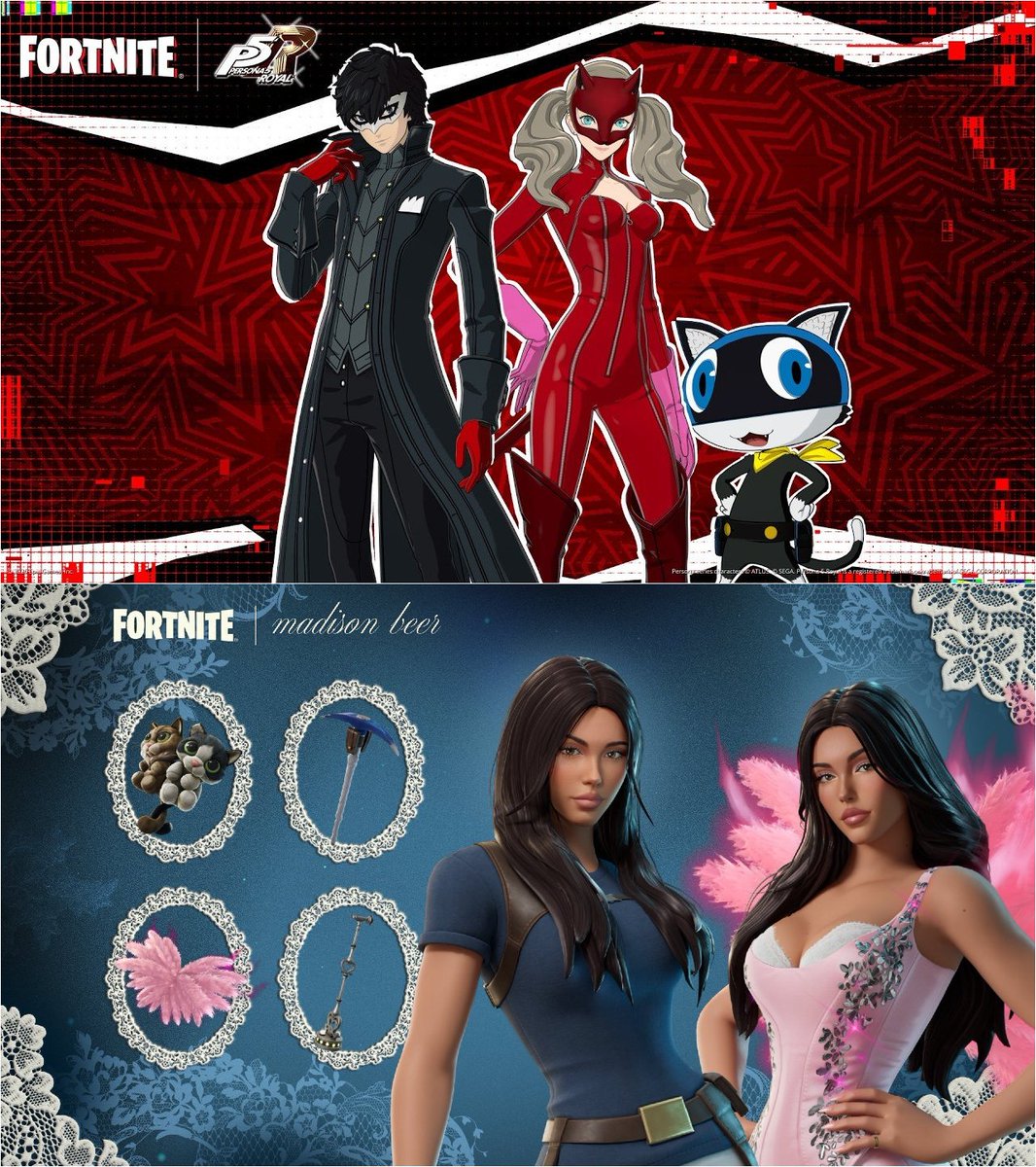CallofMikels's tweet photo. ¡SORTEO 1 SKIN A ELECCIÓN: "PERSONA 5" o "MADISON BEER"! 🎉

📌 Requisitos:
- Seguir a: @CallofMikels
- Dar Me Gusta y RT
- Unirse a este enlace: https://t.co/9y0Vz0HyB0

🗓️ Finaliza en 48 horas

Usa el Codigo "CallofMikels" 🤑

#Fortnite #Giveaway https://t.co/gi0QY6M6jm