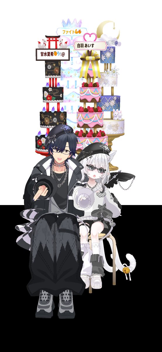 akiraishimizu's tweet photo. そしてようやく本命のデビュパラスラン後のタワチェキ！

改めて、あいす、ネヴァ、アビ、なっちゃん、本当にありがとう、いつまで経っても感謝の気持ちが溢れて止まらない（*'∀'人）♥*

そして、応援してくださった皆！
１週間ありがとう、お陰様でここまでこれました！
これからもよろしくね！ https://t.co/sO7U1KdooR