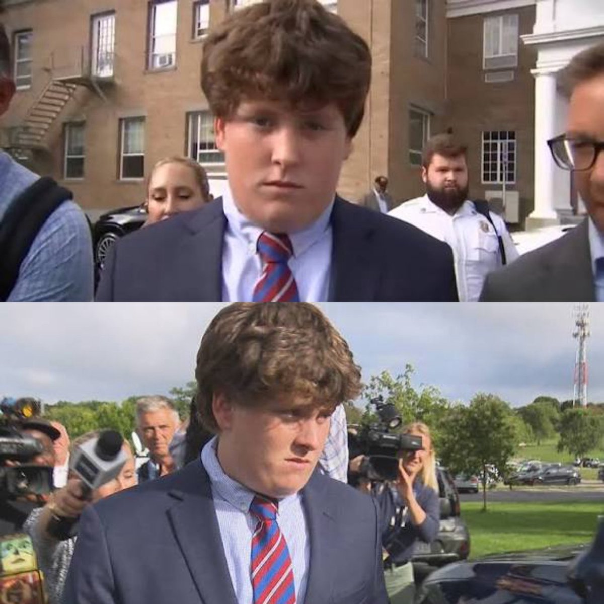 skiistiredasf's tweet photo. The soft, broken justice system loves letting racist violent offenders entirely walk free right up until the public loses all faith in the courts. 15-year-old John P. Sheeran pled guilty to the attempted murder of a Black youth after holding him underwater at a Massachusetts pond while throwing rocks and shouting horrific slurs. A judge let him completely slide with zero jail time.