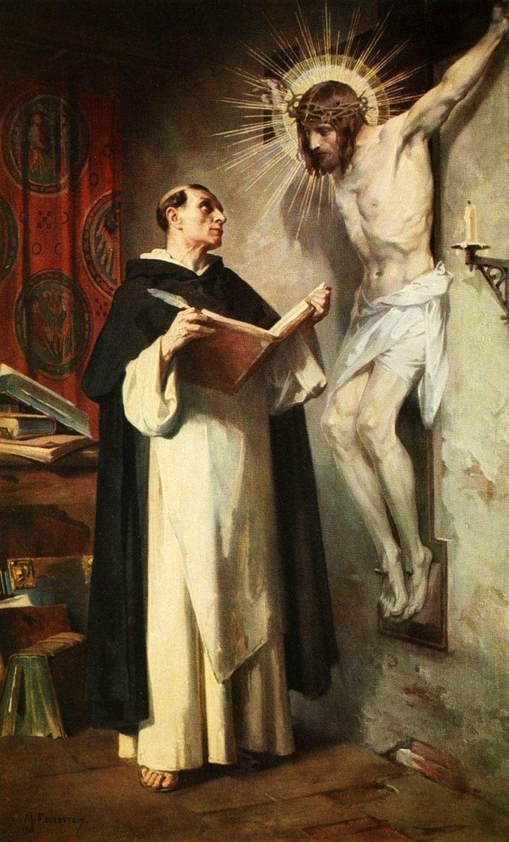 SpanishThomist's tweet photo. “You have written well of me, Thomas” our Lord says to St. Thomas. https://t.co/nOTJqzrClA