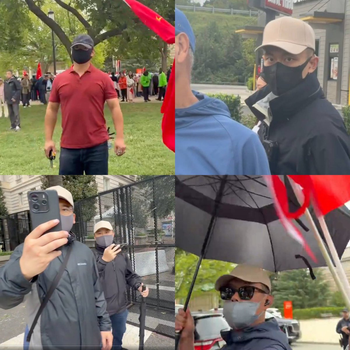 Byron_Wan's tweet photo. Xi Jinping’s new world order❓

There are possibly CCP / MSS agents on patrol in Washington D.C. keeping watch on anti-CCP protesters and subduing these protesters with force as they see fit during Xi’s visit… https://t.co/bORjkjrqsu