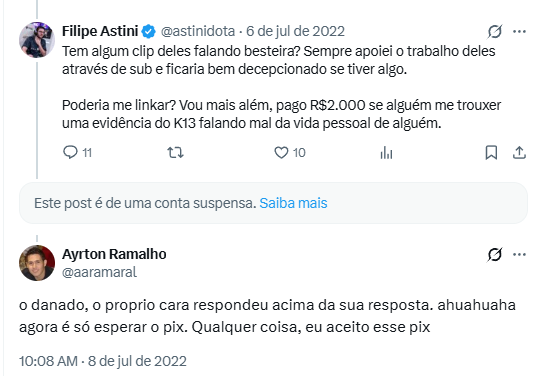 aaramaral's tweet photo. @porcarelaxada @em_com Boa, aprendi isso de pesquisar palavra que a pessoa falou, com esse pix em negrito ai. 
Era 2 conto, não era 50 centavos. https://t.co/fZB1QMuetO