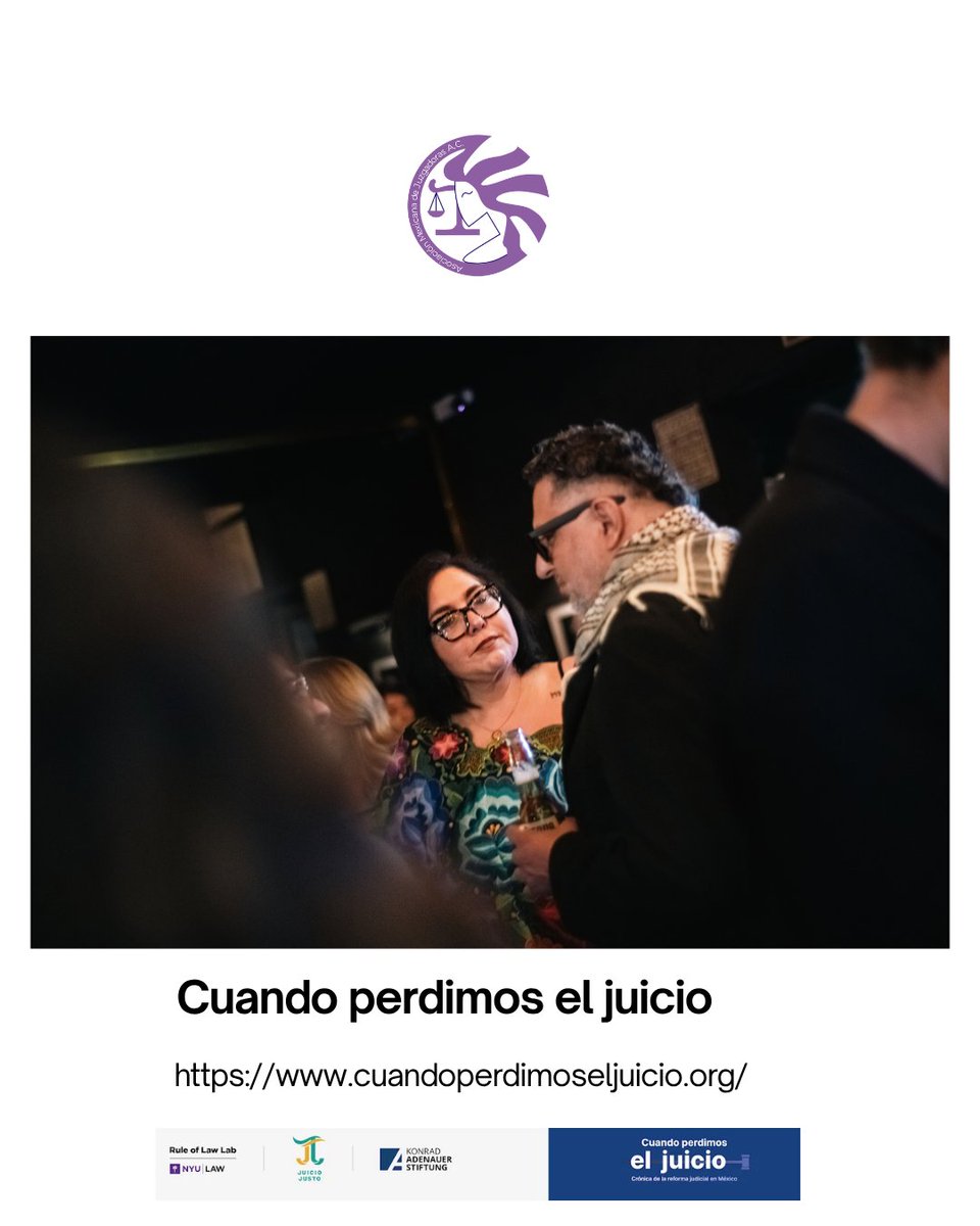 amjuzgadoras's tweet photo. 🎬 «Cuando perdimos el juicio» llegó a México. Y nuestra historia sigue escribiéndose.

Hace una semana acompañamos el estreno de un documental que pone rostro y voz a uno de los momentos más difíciles de la judicatura mexicana: la interrupción de carreras judiciales, las movilizaciones y la lucha por preservar la independencia de quienes imparten justicia. ￼

Para AMJAC, esta historia también es nuestra. Es la memoria de las mujeres que dedicamos décadas a la justicia, que salimos a las calles y que seguimos haciendo escuchar nuestras voces.

Compartimos algunos momentos del estreno, un encuentro que nos recuerda por qué es importante documentar lo que vivimos y preservar nuestra memoria judicial.

Nos quitaron el cargo, no la voz. Nuestra historia no termina aquí.

Conoce el proyecto: 
https://t.co/u1CxzRQBGy

#AMJAC #CuandoPerdimosElJuicio #MemoriaJudicial