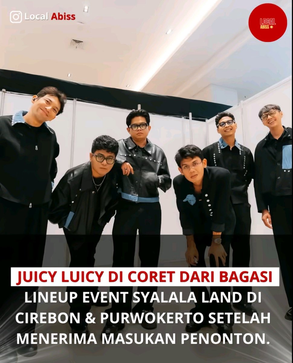 alayy's tweet photo. keren banget Syalala Land ngecancel Juicy Luicy, udah saatnya warga melek yang namanya cancel culture buat artis/influencer problematik apalagi ada jejak pelaku KS nya ntah apa yang masih di idola"in ke band jelek ini https://t.co/U29eQsWi6G