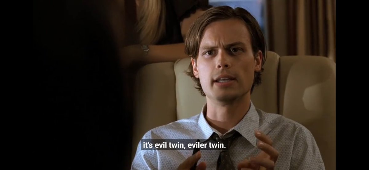 skyscratches's tweet photo. "it's evil twin, eviler twin." i love spencer in this episode 😭 https://t.co/gEzRJRXoQD