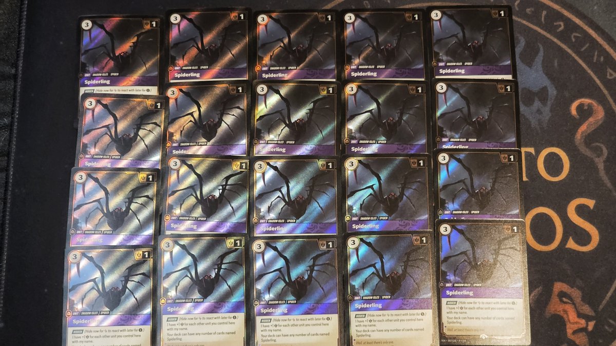 SoyBlackfox's tweet photo. Which "spiders" build is your favorite ?
#riftbound https://t.co/yVZiA3kwLe