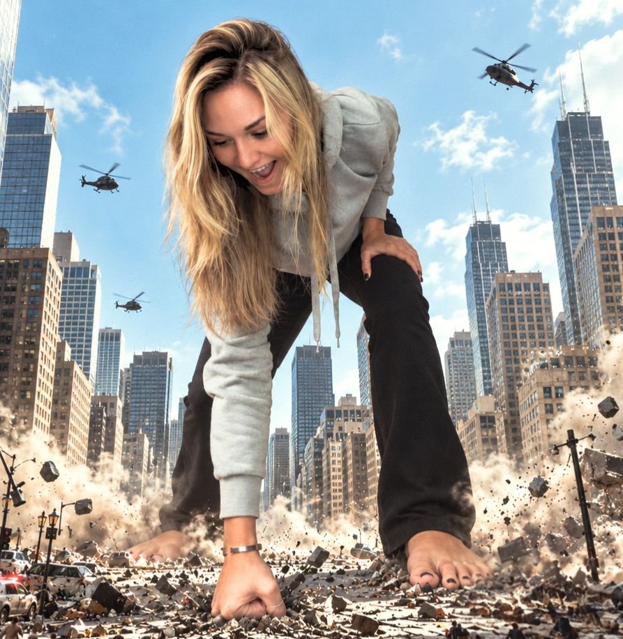 Lexithegiantess's tweet photo. Fuck being gentle
@Badgerontheroof 
#giantess https://t.co/aBuXOPr855