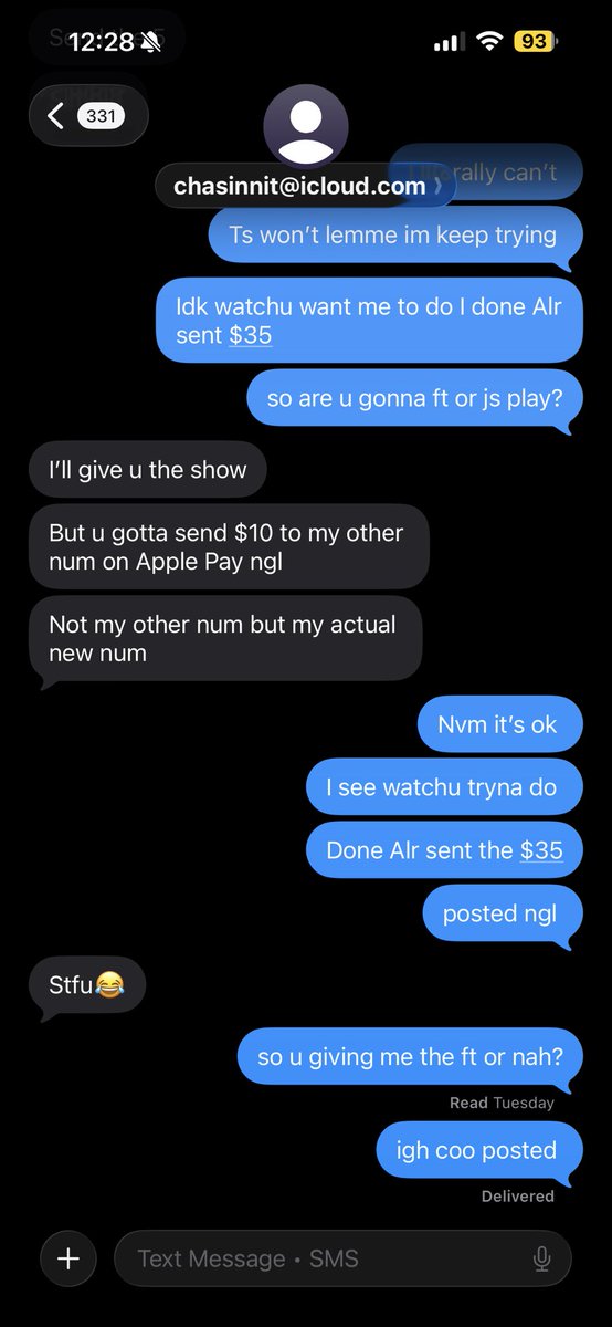quannyisdaddy's tweet photo. @sextieribnk is a scammer don’t buy from her at all unless u wanna get scammed #buyingcontent #nsfwtwtًً https://t.co/bJsoiIBJXw