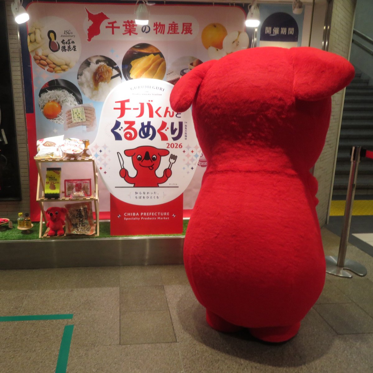 ofurumin's tweet photo. 少なくとも私はチーバくんが来るって書いてあったから梅田まで行って、買い物もしてきたよ
有名な場所だからイベントするのも前々から決まってたんだろうし
駅の改札内だけど行きやすいように、ICカードで入場すれば20分は無料なんだよ https://t.co/0l7PfNpuJy