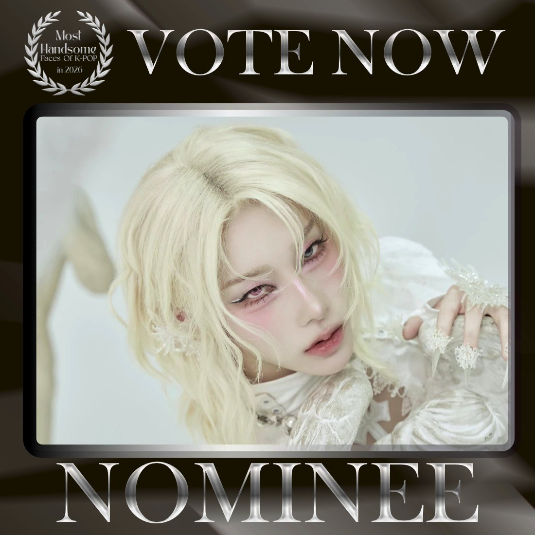 TOP100KPOP's tweet photo. RUI (XLOV) is nominated for Most Handsome Faces of K-POP in 2026.

👉 VOTE: https://t.co/KQkXdYXZrL https://t.co/3v61cq7QOU