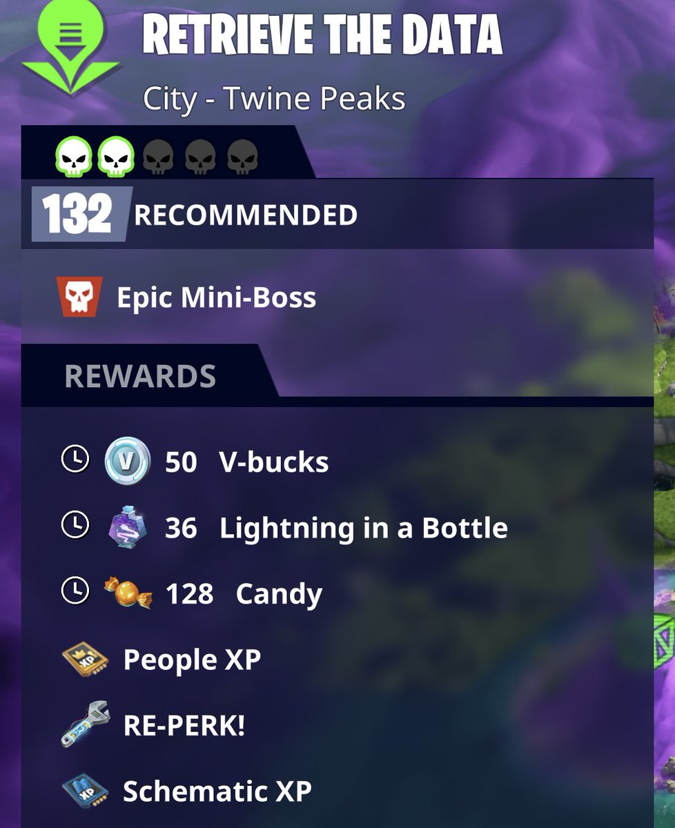 TheAgentShadow's tweet photo. Four V-Buck Missions - 200 V-Bucks

(Founders Only)

#Fortnite #SaveTheWorld https://t.co/5QZlqCKbpW