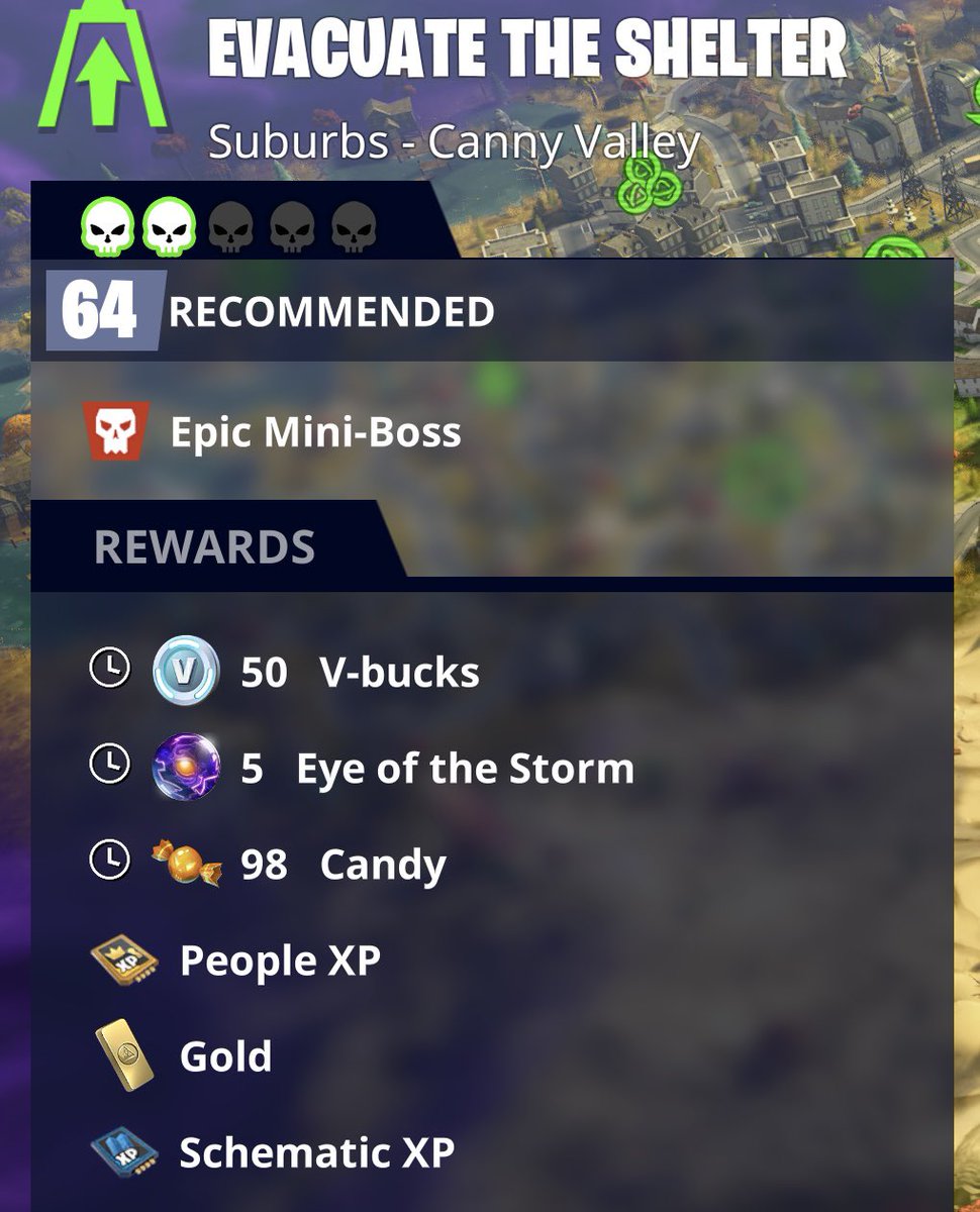 TheAgentShadow's tweet photo. Four V-Buck Missions - 200 V-Bucks

(Founders Only)

#Fortnite #SaveTheWorld https://t.co/5QZlqCKbpW