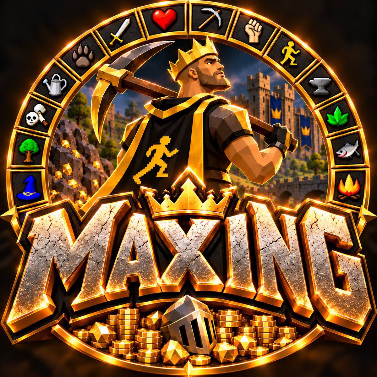 Maxing_GP's tweet photo. @enjoyerofnet Haha!  Although diamonds are nice..  it’s all about that $GP for $MAXING

#GP #RUNESCAPE #MAXING https://t.co/UZL0GquHzj