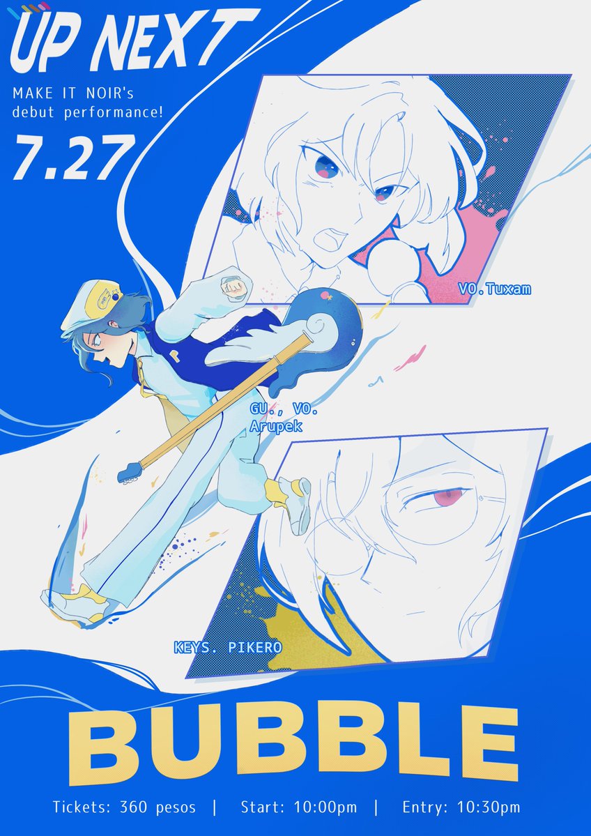 mochiee962328's tweet photo. "MAKE IT NOIR" Debut performance!
🐣🪽🫧

(This is for my graphic design subject) https://t.co/tvxQuYOVI3