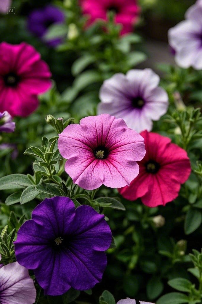 terry_cafe808's tweet photo. 一日の始まりを告げる花
静かな朝、ペチュニアの花を眺めていると、眠っていた街にも少しずつ光が戻ってくるようです。赤やピンク、紫、白の花々が朝日に照らされ、今日も素敵な一日が始まることをそっと教えてくれます。
#ペチュニア https://t.co/Ec48iI4uUY
