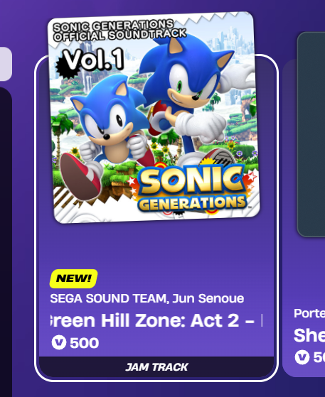 HYPEX's tweet photo. SONIC JAM TRACK IS OUT NOW

Use code "HYPEX" to support me ❤️
AVAILABLE HERE: https://t.co/F53x8ToaIf #EpicPartner https://t.co/xS1JDEnkVZ