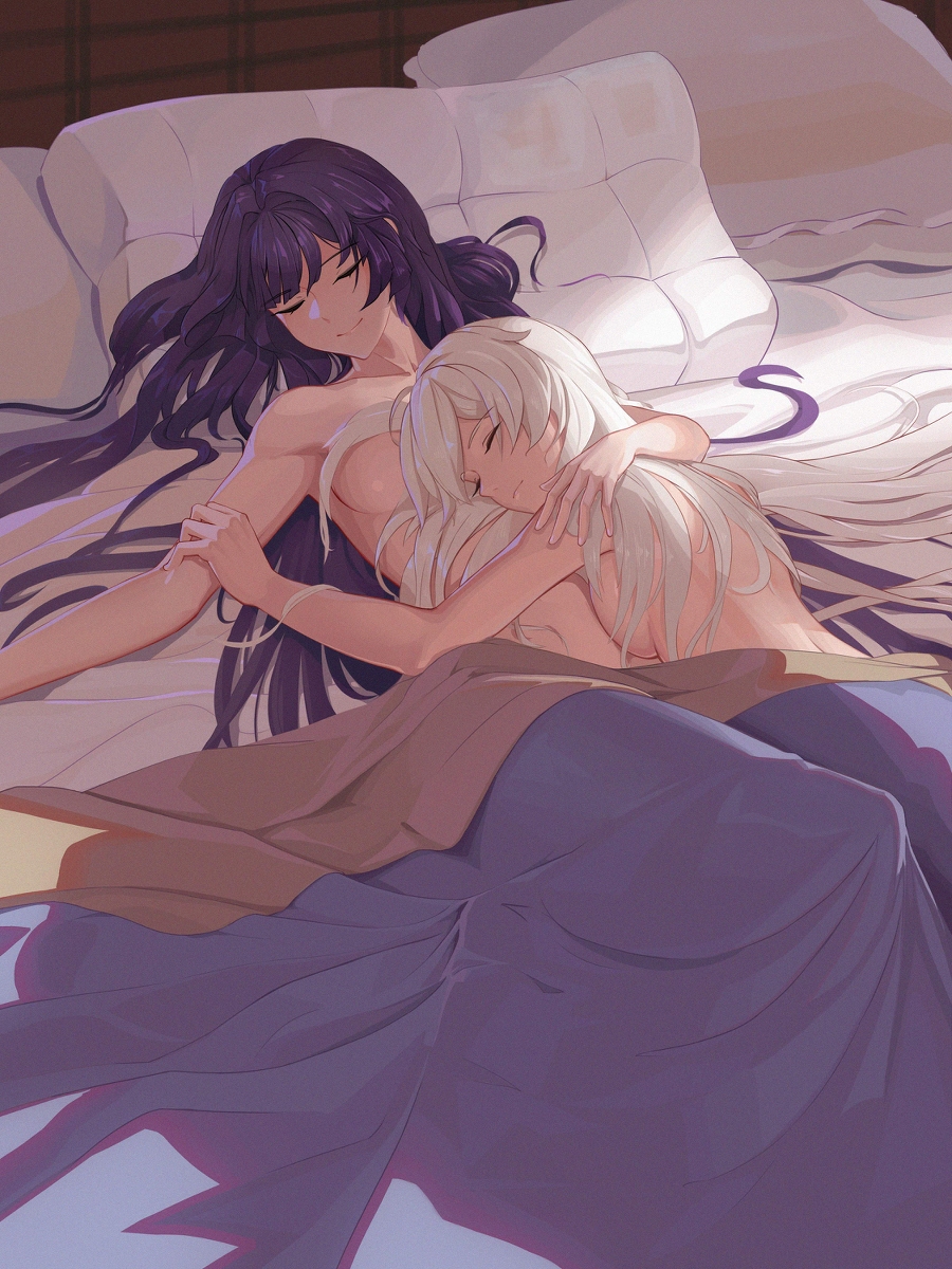 DailyYuriFix's tweet photo. Artist: 鸟反 (Pixiv)

Source: Raiden Mei x Kiana (Honkai Impact 3rd) https://t.co/ynTG3RQhrK