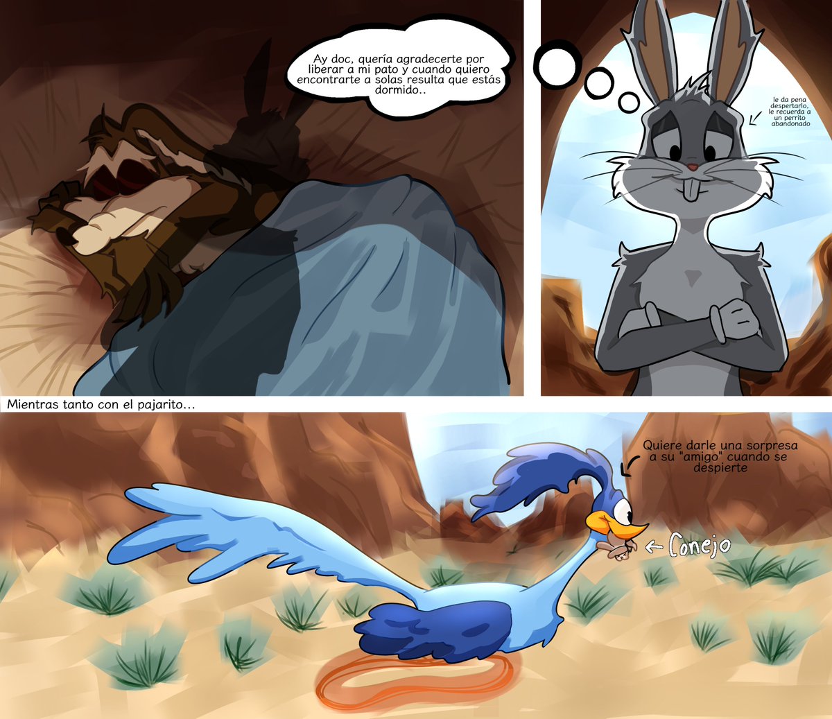 pzzpoto's tweet photo. YA TERMINE, hoy se come conejo a la parrilla 👅 #wilerunner #wileroadㅤㅤ #roadrage #bugsbunny #coyote https://t.co/G5z8OVdDsR
