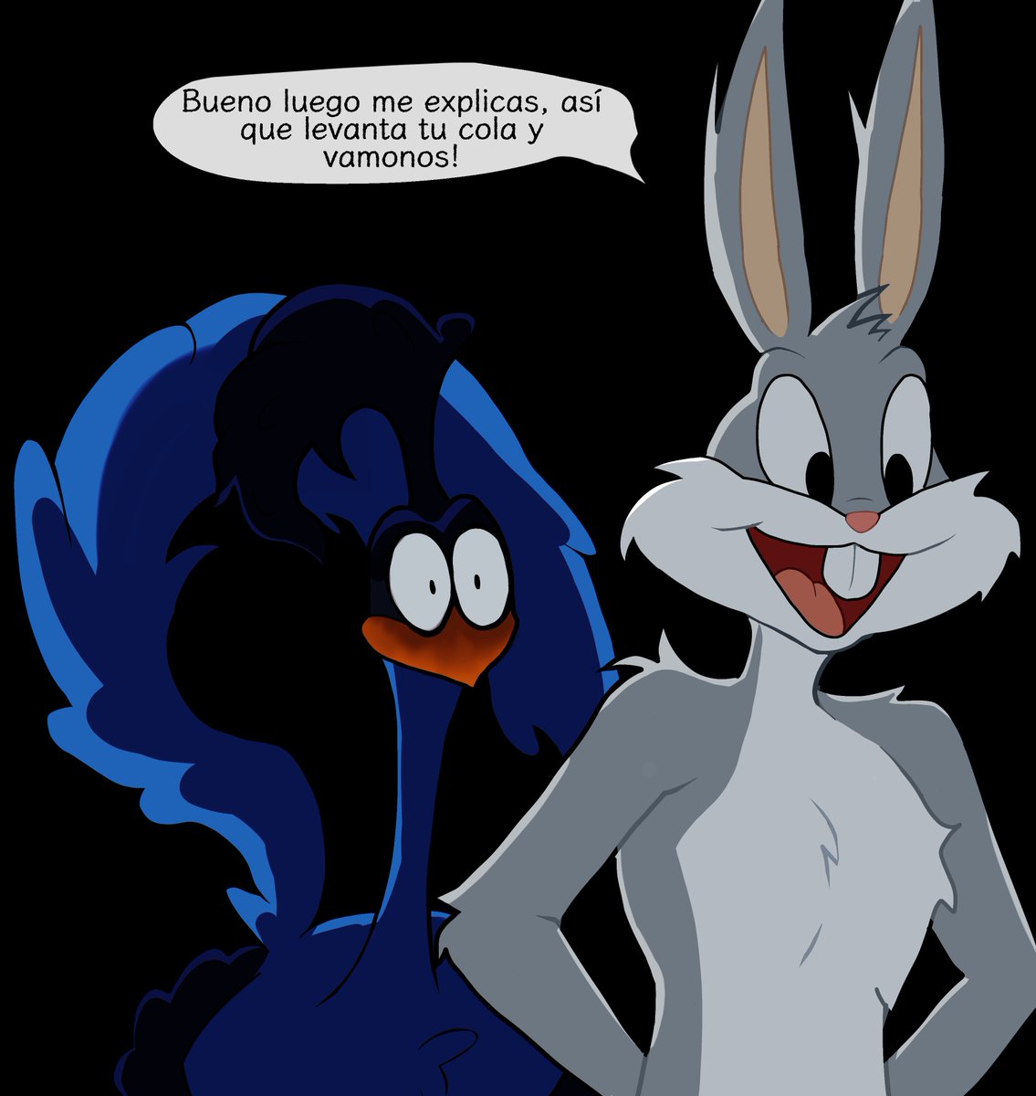 pzzpoto's tweet photo. YA TERMINE, hoy se come conejo a la parrilla 👅 #wilerunner #wileroadㅤㅤ #roadrage #bugsbunny #coyote https://t.co/G5z8OVdDsR