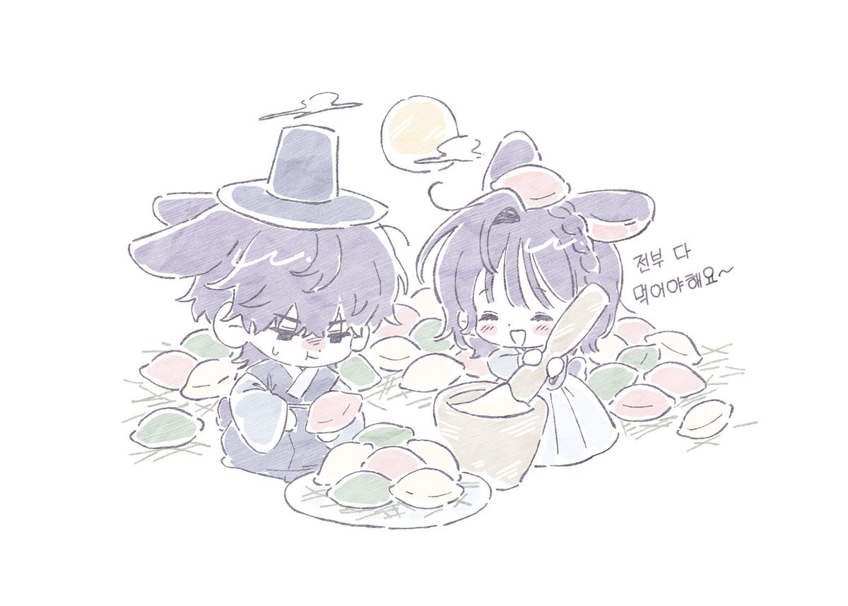 B1ank404's tweet photo. 즐거운 추석 보내세요🐰 https://t.co/BgUzOUx5fY