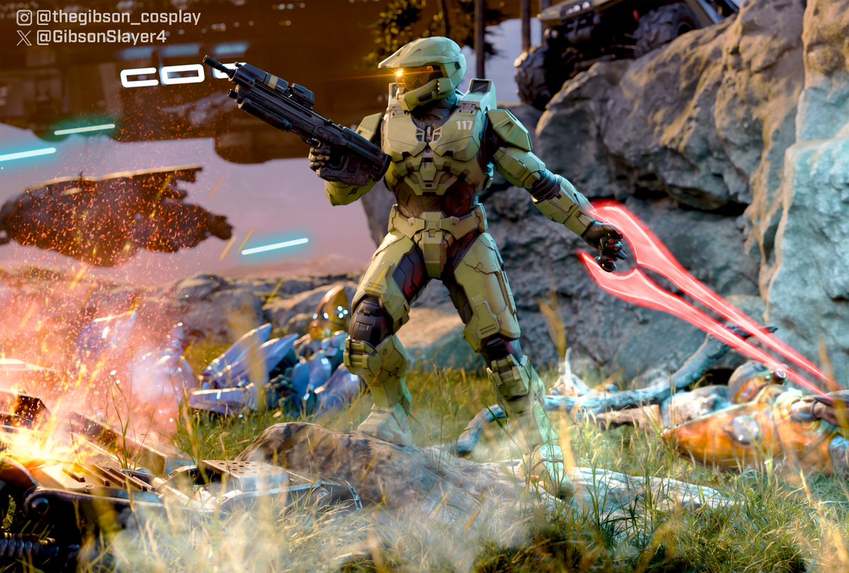 GibsonSlayer_'s tweet photo. Given Halo´s current situation, thought I might bring up some of my favorite renders over the years.

#halospotlight was such an encouraging way to keep making these, and one of the reasons why I choose my career.
kuddos to all the laid off community team

https://t.co/IfjVa263ti https://t.co/3tutfxXcge
