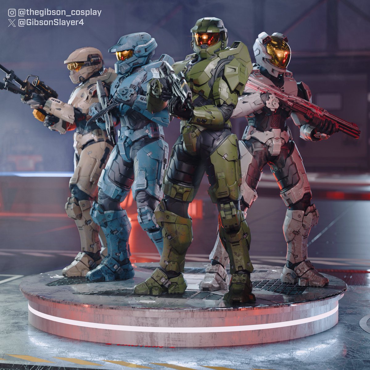 GibsonSlayer_'s tweet photo. Given Halo´s current situation, thought I might bring up some of my favorite renders over the years.

#halospotlight was such an encouraging way to keep making these, and one of the reasons why I choose my career.
kuddos to all the laid off community team

https://t.co/IfjVa263ti https://t.co/3tutfxXcge