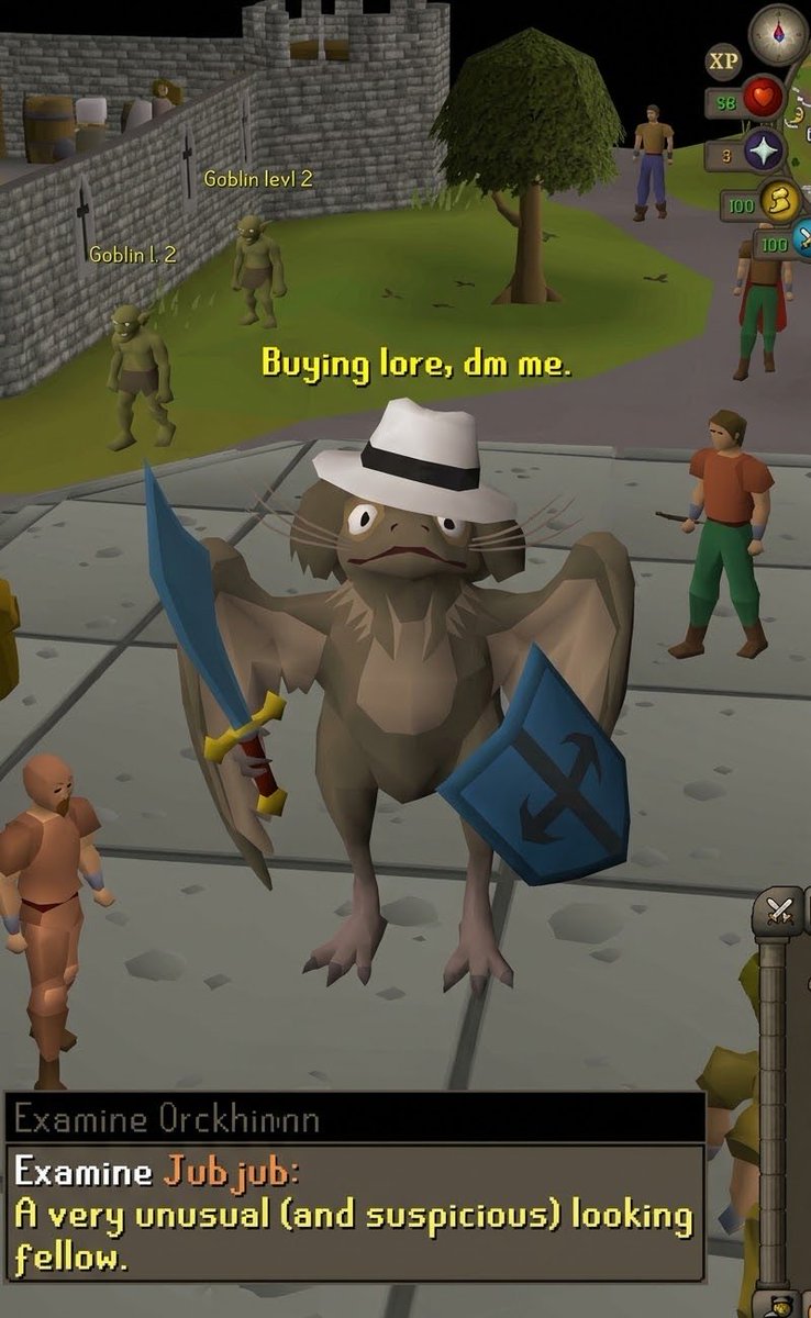 Rezgaarr's tweet photo. Hey @RuneScape @Jagex 

I have an idea for a RuneScape character. I played it for 15 years as a child myself.

@Zcash showed us a piece of lore and a potential mascot. Everyone should know what zcash:native at this point.

Jubjub is a funny looking character inspired by @feministPLT one of the founders. I just made this piece and found it hilarious.

What do you think?

$Gp $cracker $duel @pointfarmcap