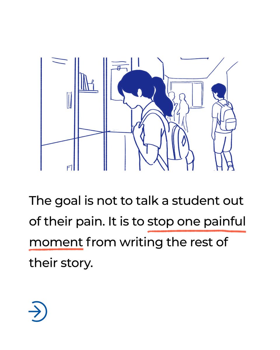 YaleEmotion's tweet photo. “You’ll get over it” can sound like reassurance to an adult and dismissal to a student.
Temporal distancing can help, but it works differently when students generate that perspective themselves instead of having it imposed on them.
Sometimes the difference is a question, not an answer.
@drmarcbrackett and Ethan Kross on Dealing With Feelings. From the vault.
🔗 https://t.co/gJHESauFJ4
#dealingwithfeeling #temporaldistancing