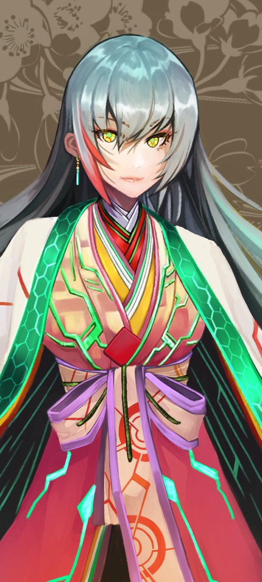 a_myuriko2's tweet photo. [寡黙の女王]高峯のあさん
自分用のついでにあいぽんサイズでも待ち受け作ったのでお裾分け
←iPhone　→android https://t.co/P4wYDytuI6