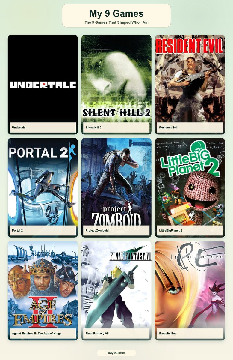 chlortisokay's tweet photo. games that melded my impressionable young mind as someone who grew up with a lot of hand me downs and cheap indie stuff as a kid bcs no money lol https://t.co/5dsf3nypi1