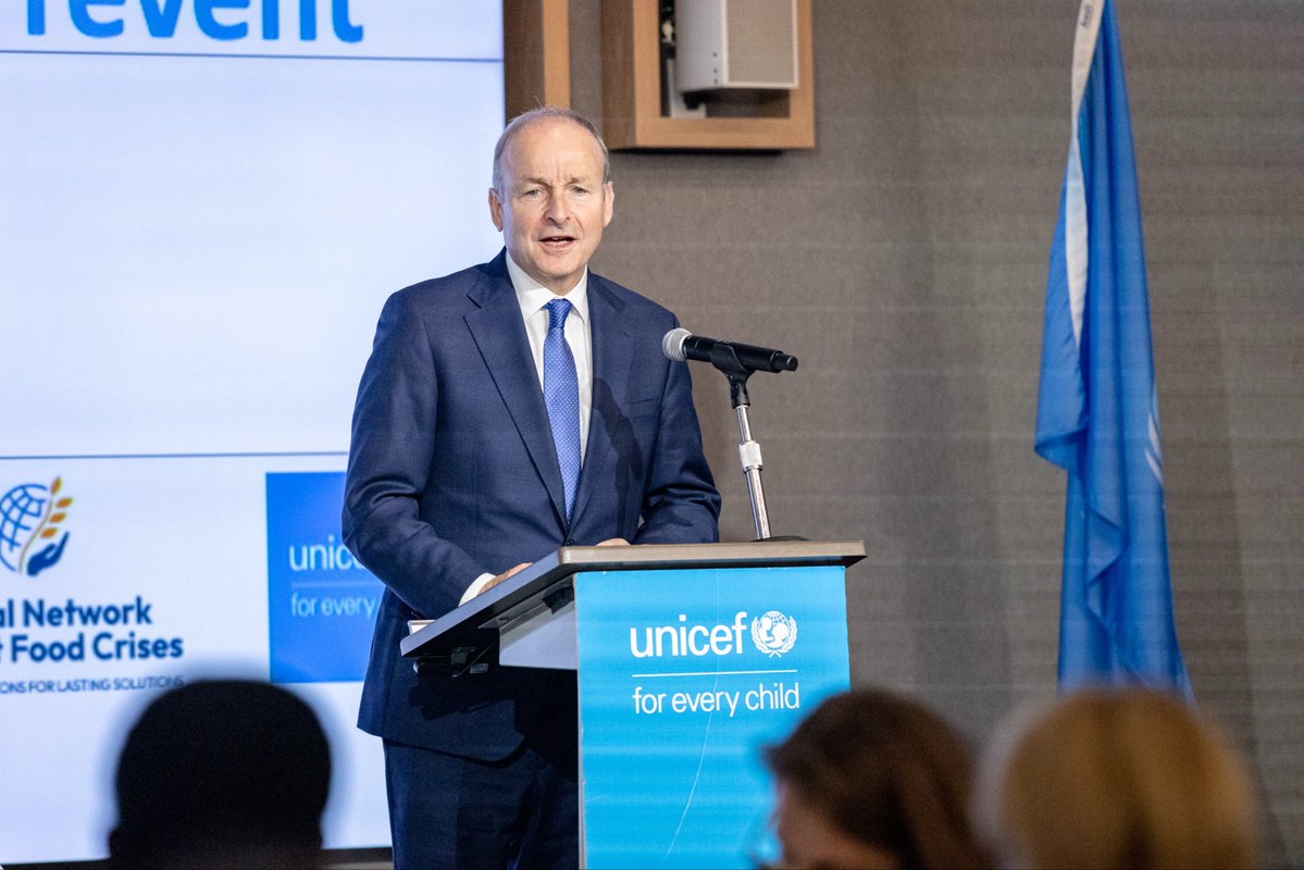 unicefchief's tweet photo. More than 9M children around the world are at the highest risk of death from malnutrition-3M of them urgently need life-saving treatment.

The message from leaders today at UNICEF was clear.

These devastating numbers should compel every one of us to act.

#UNGA https://t.co/COf3exWpjT